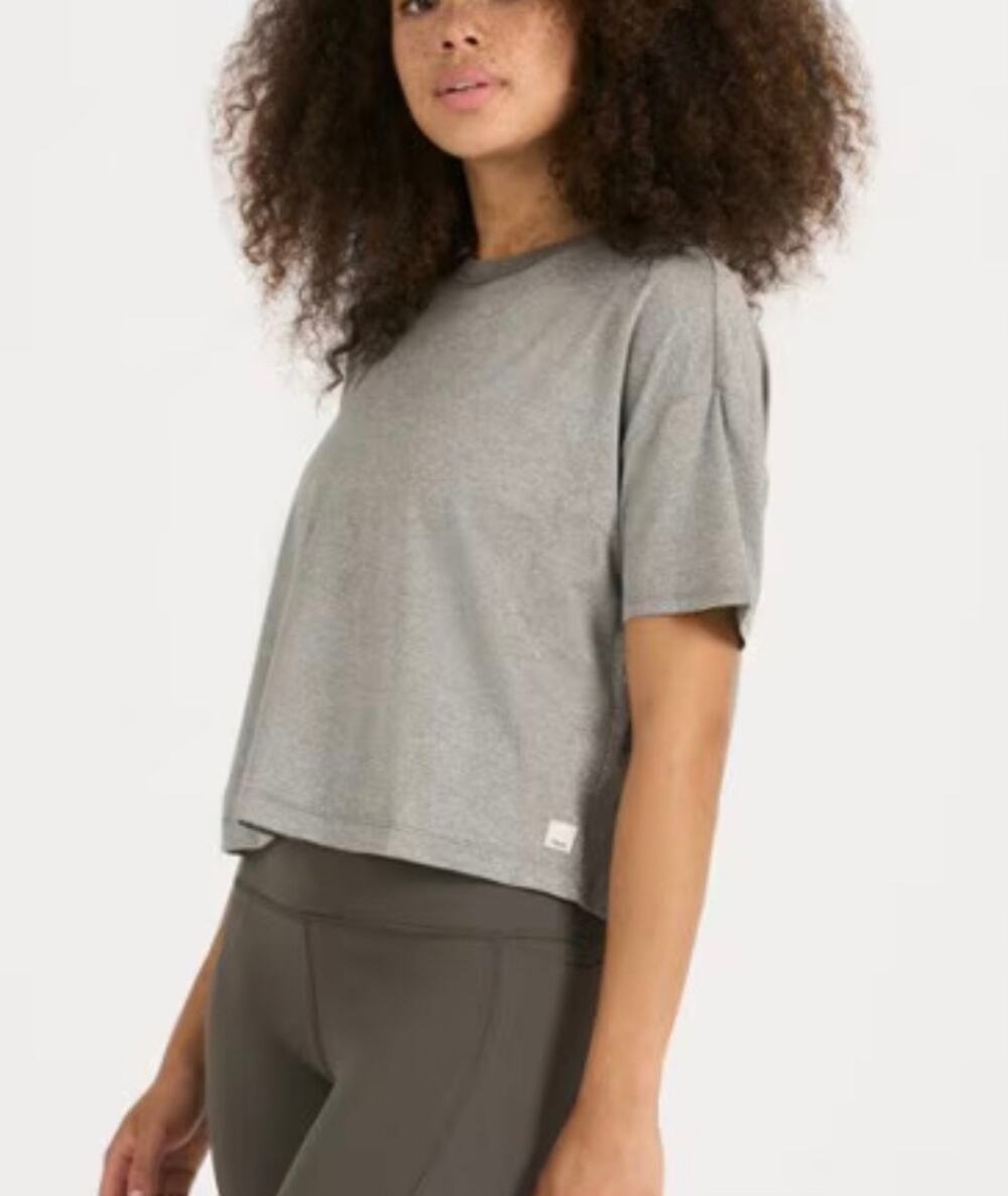 New without Tags Vuori Energy T-Shirt Heather Grey
